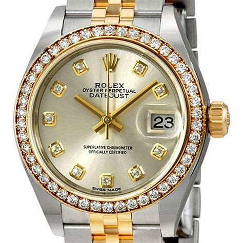 rolex uhren damen lederarmband|rolex lady datejust.